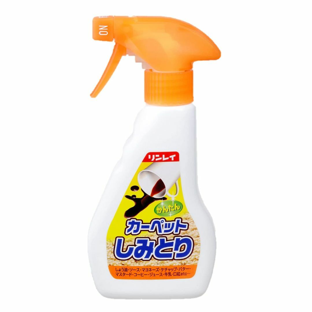 リンレイ カ-ペットのかんたんしみとり250ｍｌ インテリア/住まい/日用品の日用品/生活雑貨/旅行(洗剤/柔軟剤)の商品写真