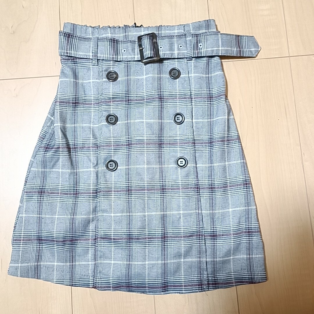 INGNI(イング)のINGNI ベルト付スカート レディースのスカート(ひざ丈スカート)の商品写真