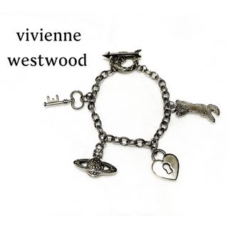 ヴィヴィアンウエストウッド(Vivienne Westwood)のヴィヴィアンウエストウッド【超希少】オーブ チャーム チェーン ブレスレット(ブレスレット/バングル)