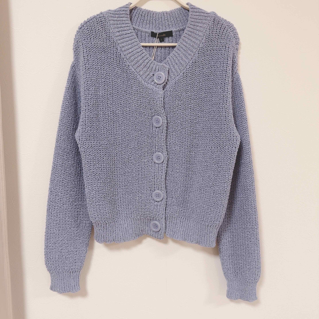 rienda(リエンダ)のrienda Spring cardigan レディースのトップス(カーディガン)の商品写真