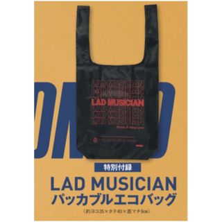 ラッドミュージシャン(LAD MUSICIAN)のメンズノンノ　付録　LAD MUSICIAN  パッカブル　エコバッグ(エコバッグ)