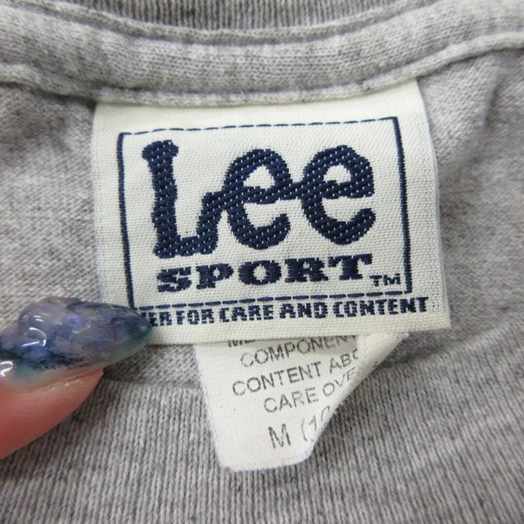 Lee(リー)の古着 リー Lee 長袖 ビンテージ Tシャツ キッズ ボーイズ 子供服 00年代 00s MLB ニューヨークヤンキース クルーネック グレー 霜降り メジャーリーグ ベースボール 野球 23sep06 キッズ/ベビー/マタニティのベビー服(~85cm)(シャツ/カットソー)の商品写真