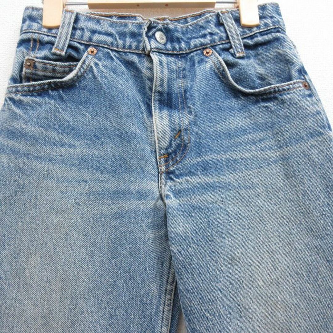 Levi's(リーバイス)の古着 リーバイス Levis ジーンズ キッズ ボーイズ 子供服 90年代 90s ヒゲ コットン 紺 ネイビー デニム 【spe】 23sep06 キッズ/ベビー/マタニティのベビー服(~85cm)(パンツ)の商品写真