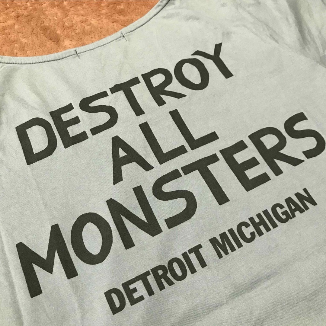 HYSTERIC GLAMOUR(ヒステリックグラマー)のヒステリックグラマー【美品】destroy コラボ 半袖 カットソー トップス レディースのトップス(Tシャツ(半袖/袖なし))の商品写真