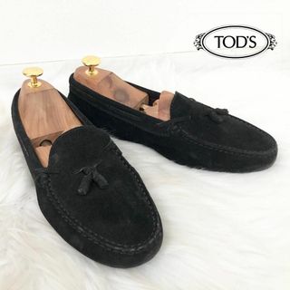 トッズ(TOD'S)のトッズ TOD'S ドライビングシューズ タッセル モカシン スエード(スリッポン/モカシン)