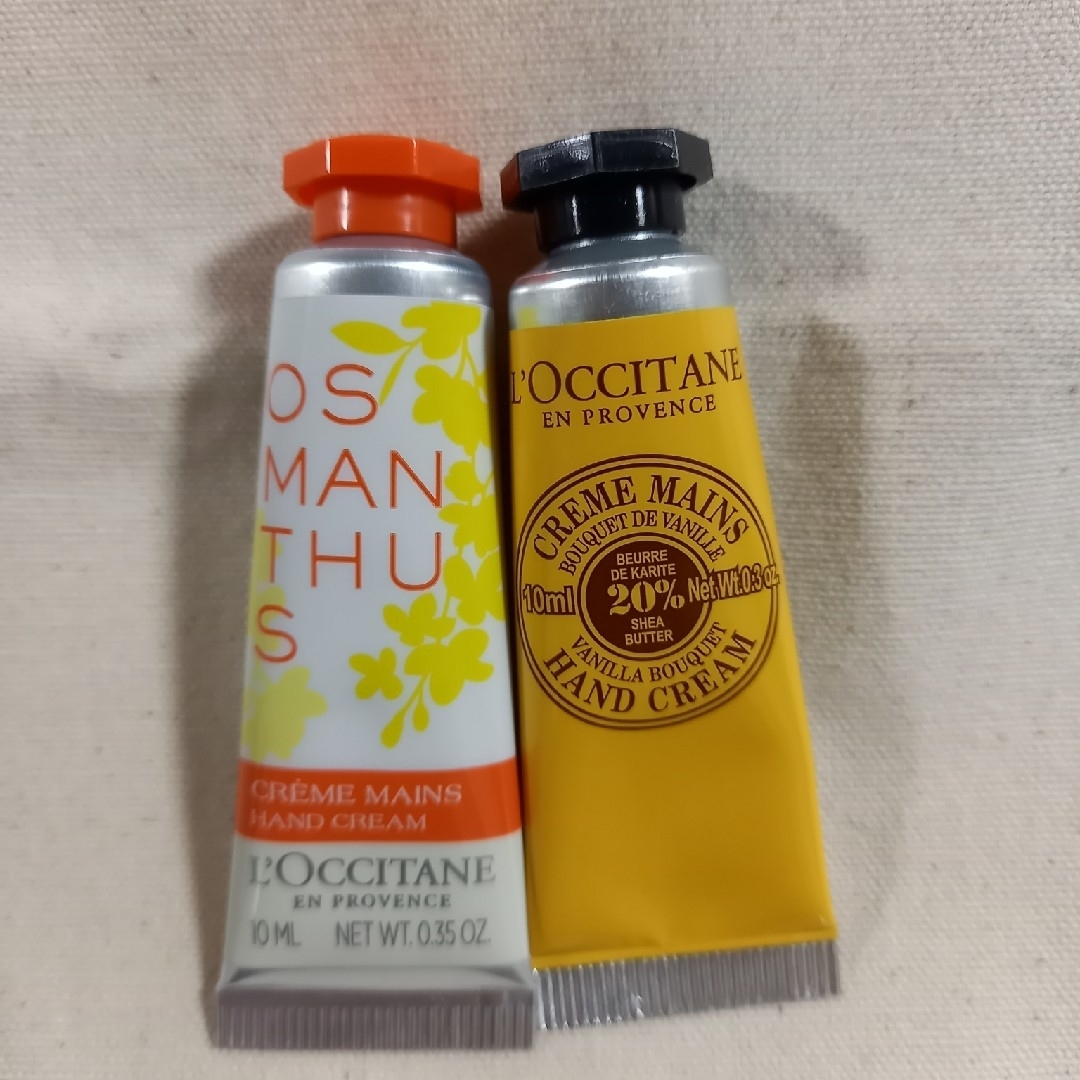 L'OCCITANE(ロクシタン)のロクシタン　ミニハンドクリーム2本セット コスメ/美容のボディケア(ハンドクリーム)の商品写真