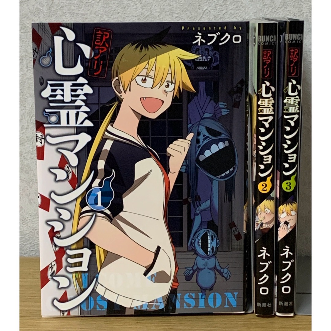 新潮社(シンチョウシャ)の『訳アリ心霊マンション』1〜3巻（3冊セット） ※1巻以外初版 エンタメ/ホビーの漫画(青年漫画)の商品写真