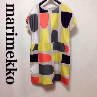 マリメッコ(marimekko)のマリメッコ☆アイス柄ワンピース(ひざ丈ワンピース)