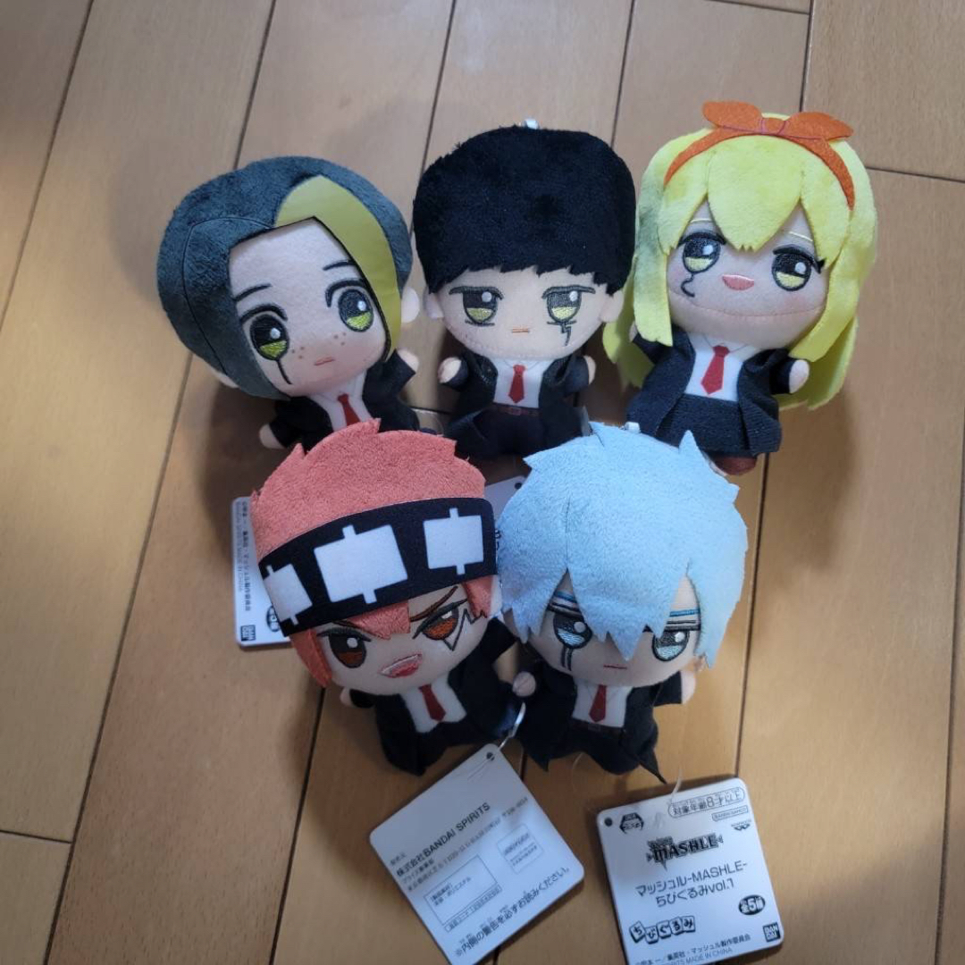 マッシュルーMASHLEー ちびぐるみ vol.1 全5種セットの通販 by マッシュルーMASHLEー ちびぐるみ vol.1 全5種セットの通販 by