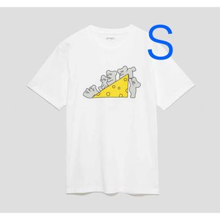 グラニフ(Design Tshirts Store graniph)のグラニフ　松本セイジ　ねずみのANDY すべり台　Tシャツ　S(Tシャツ/カットソー(半袖/袖なし))