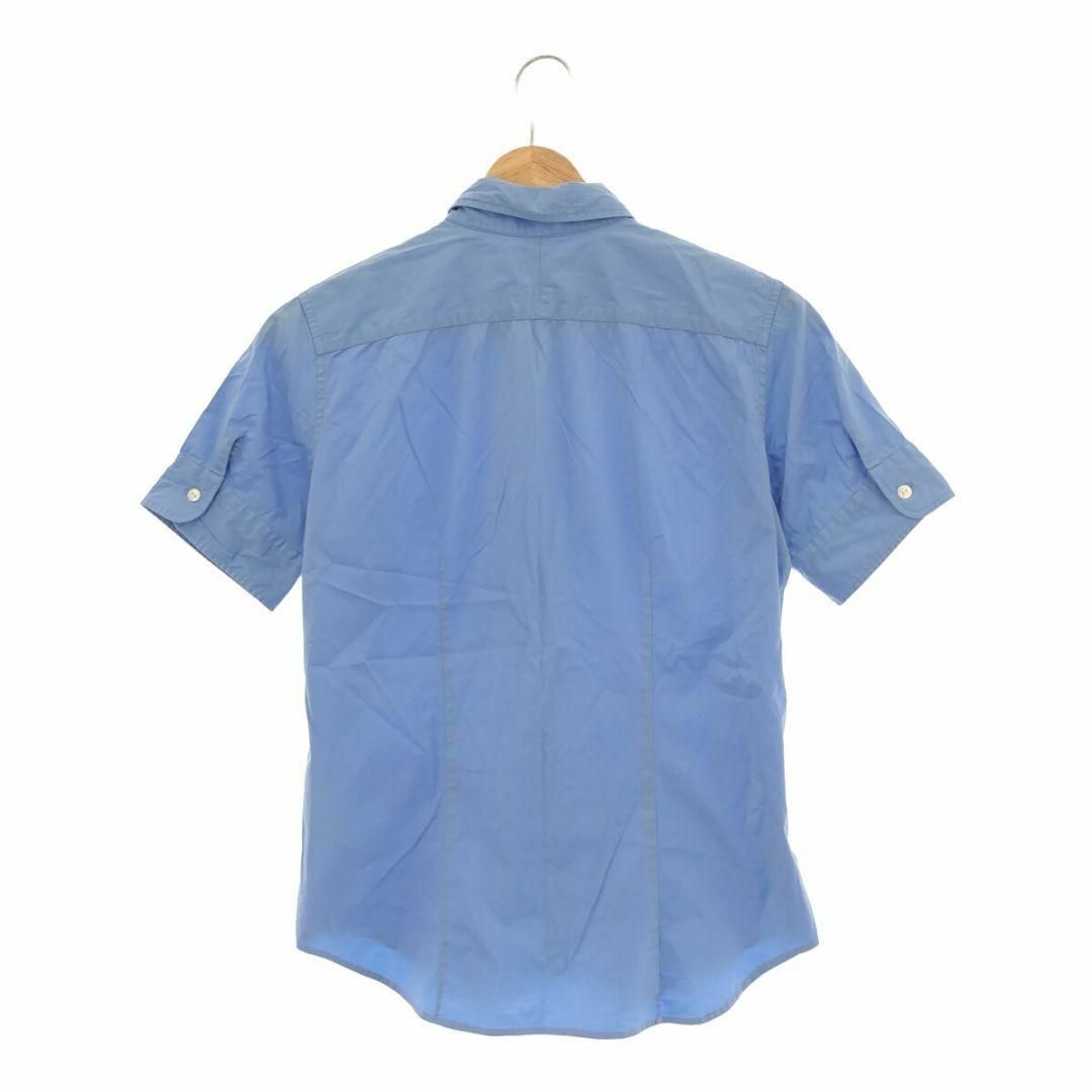 Ralph Lauren(ラルフローレン)のRALPH LAUREN SPORT トップス シャツ 半袖 ボタン ブルー 9 レディースのトップス(Tシャツ(半袖/袖なし))の商品写真