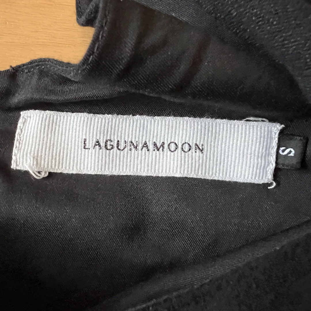 LagunaMoon(ラグナムーン)のラグナムーン　麻混人気サロペット レディースのパンツ(サロペット/オーバーオール)の商品写真