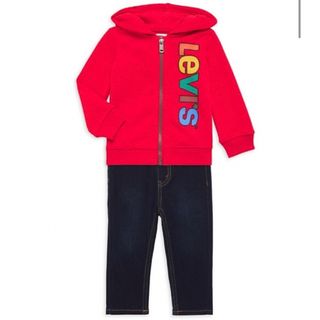 リーバイス(Levi's)の 【Levi's】Baby  パーカー & ジーンズ　セット　12M(パンツ)