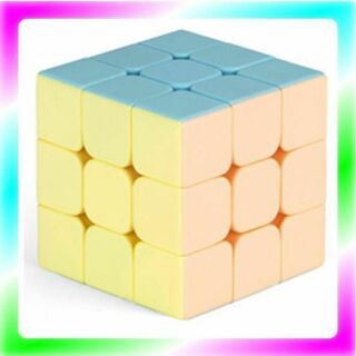 新品送料無料 マカロン ルービックキューブ 3×3 パステルカラー(その他)