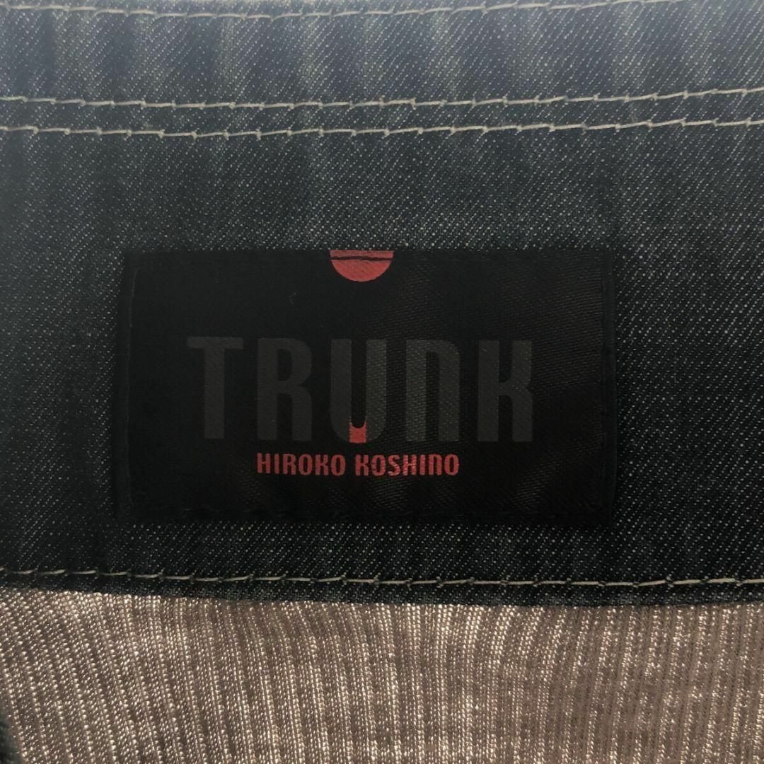 HIROKO KOSHINO(ヒロココシノ)のHIROKO KOSHINO TRUNK ワンピース 切り替え バイカラー 40 レディースのワンピース(ミニワンピース)の商品写真