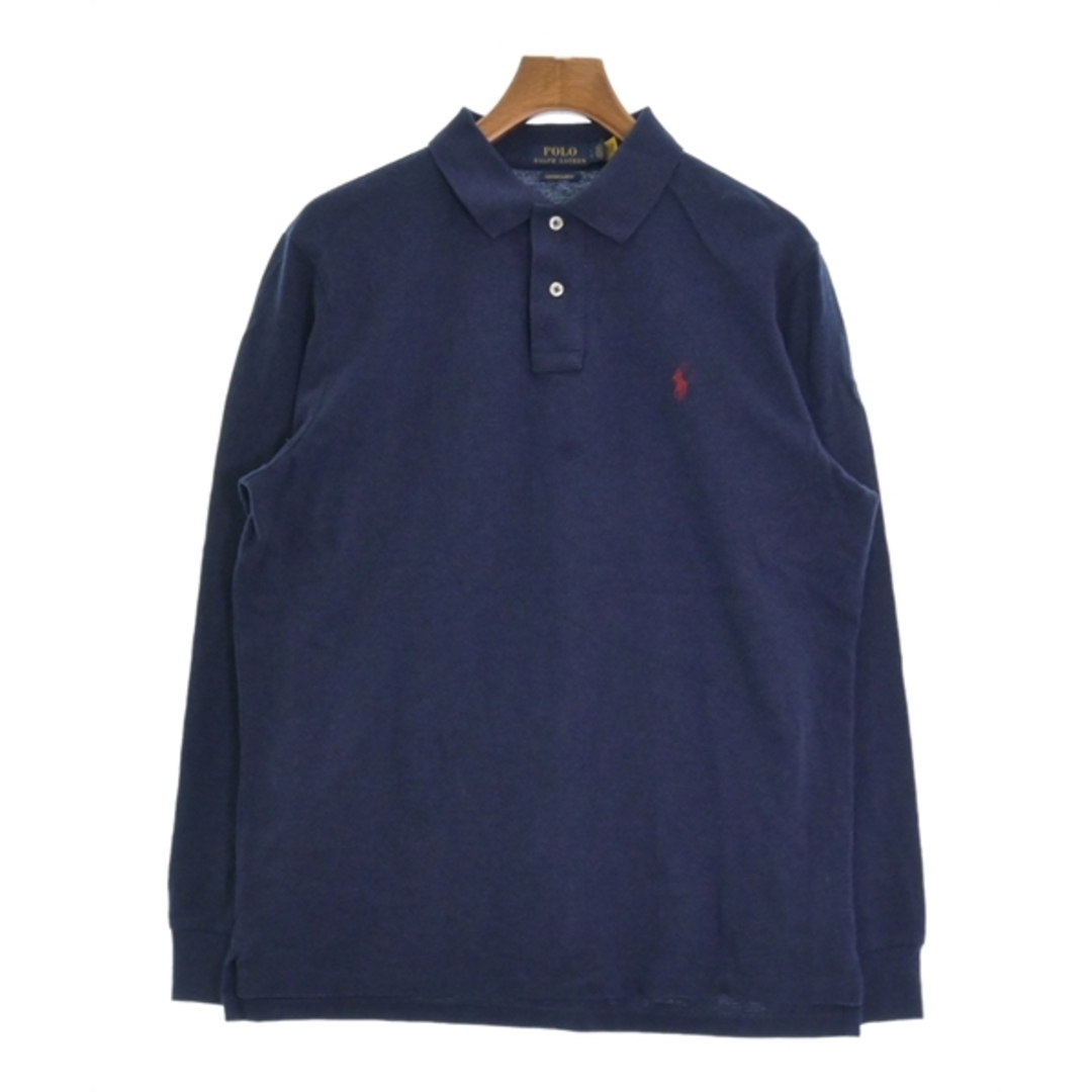 POLO RALPH LAUREN(ポロラルフローレン)のPolo Ralph Lauren ポロラルフローレン ポロシャツ L 紺 【古着】【中古】 メンズのトップス(ポロシャツ)の商品写真