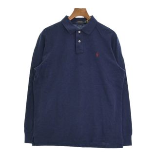 ポロラルフローレン(POLO RALPH LAUREN)のPolo Ralph Lauren ポロラルフローレン ポロシャツ L 紺 【古着】【中古】(ポロシャツ)