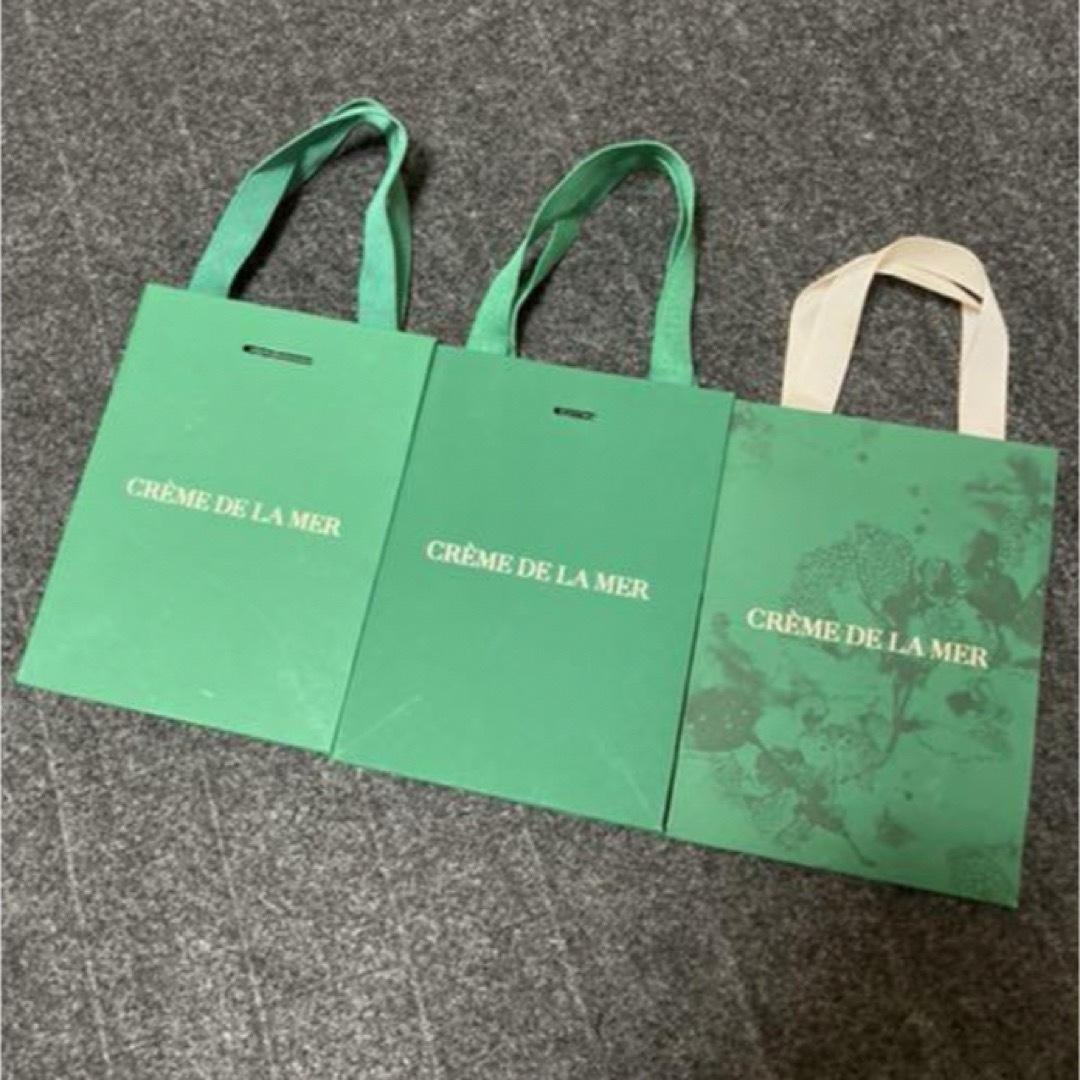 DE LA MER(ドゥラメール)のドゥ・ラ・メール　空容器&ショッパー×3 レディースのバッグ(ショップ袋)の商品写真