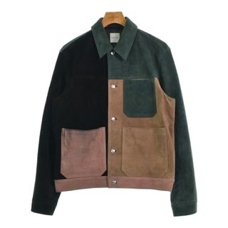 ポールスミス(Paul Smith)のPaul Smith ポールスミス ブルゾン（その他） XL 黒xベージュx緑等 【古着】【中古】(その他)