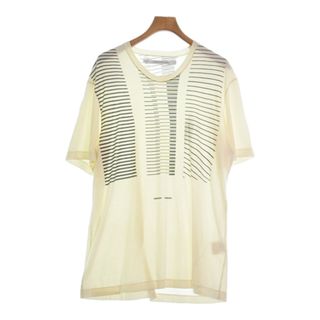 JULIUS ユリウス Tシャツ・カットソー -(XL位) アイボリー 【古着】【中古】