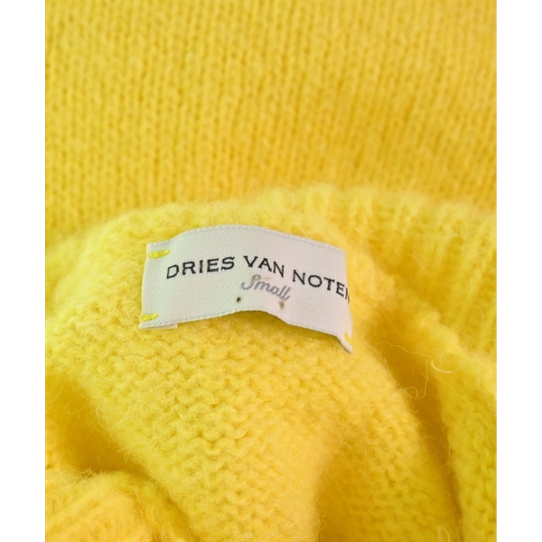 DRIES VAN NOTEN(ドリスヴァンノッテン)のDRIES VAN NOTEN ドリスヴァンノッテン ニット・セーター S 黄 【古着】【中古】 レディースのトップス(ニット/セーター)の商品写真