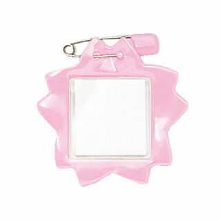 【色: ピンク】共栄プラスチック ORIONS 桜型名札 10枚入 ピンク C-(その他)