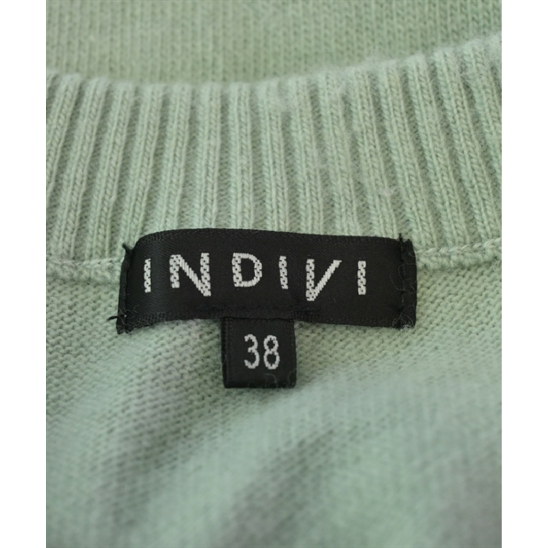 INDIVI(インディヴィ)のINDIVI インディヴィ ワンピース 38(M位) 緑系 【古着】【中古】 レディースのワンピース(ひざ丈ワンピース)の商品写真