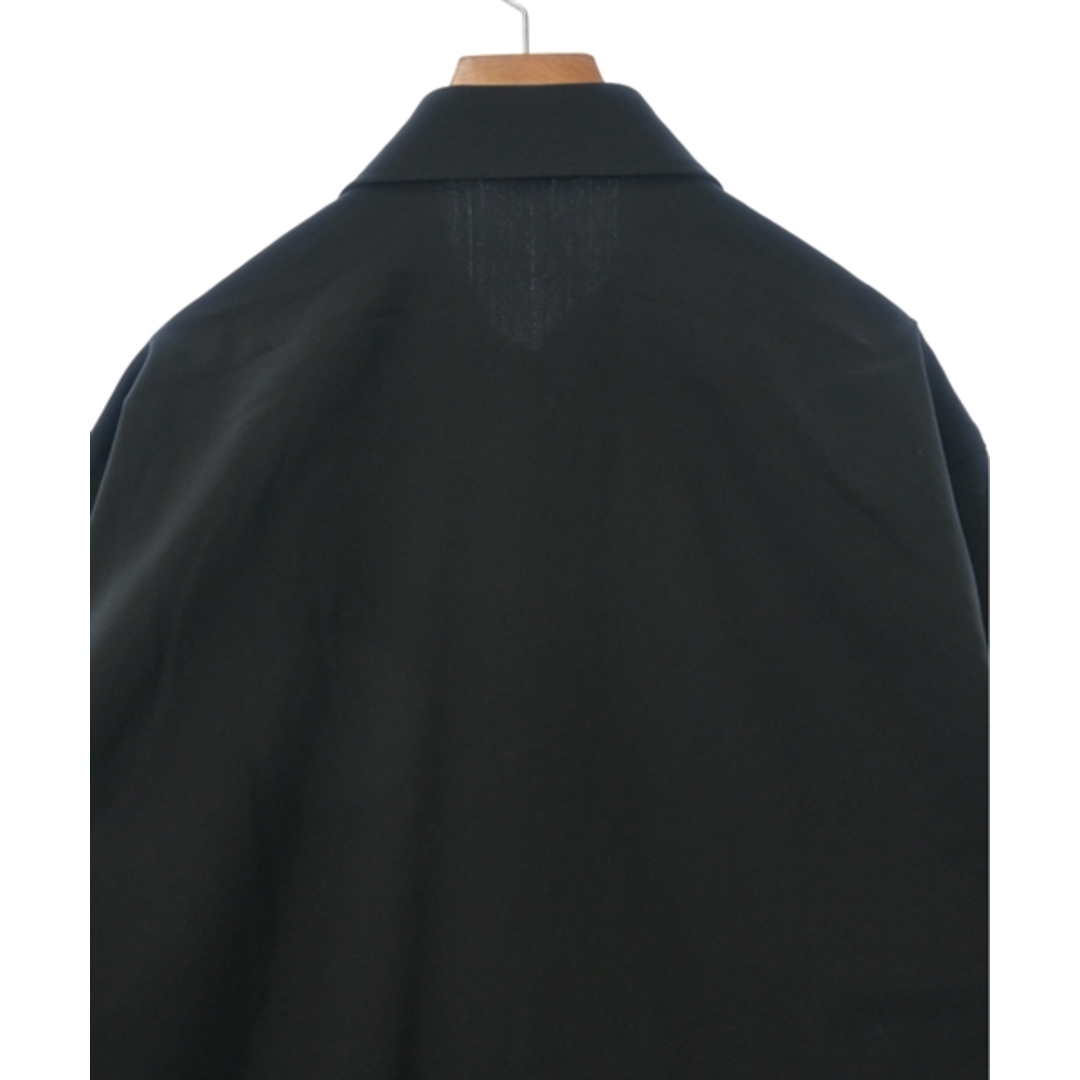 Balenciaga(バレンシアガ)のBALENCIAGA バレンシアガ カジュアルシャツ 32(XXS位) 黒 【古着】【中古】 レディースのトップス(シャツ/ブラウス(長袖/七分))の商品写真