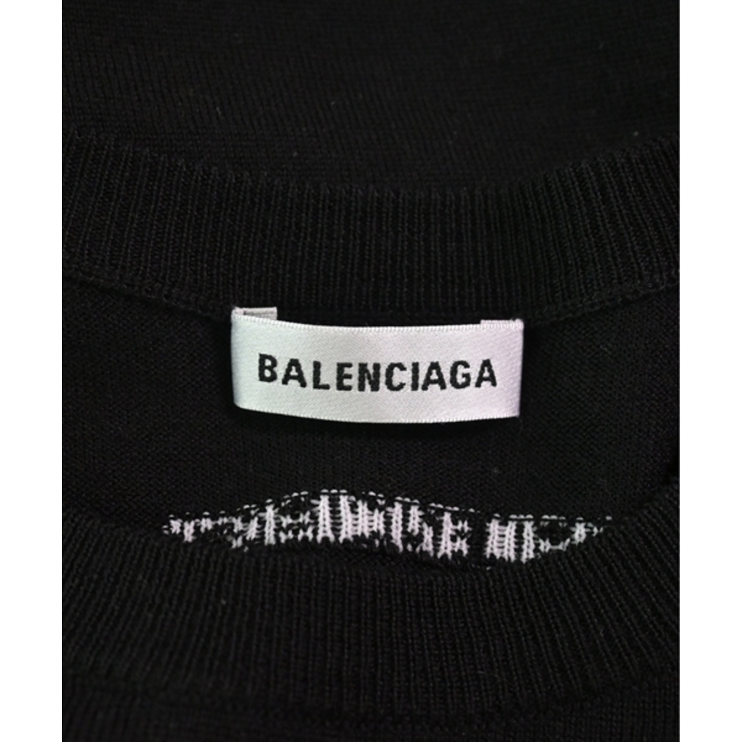 Balenciaga(バレンシアガ)のBALENCIAGA バレンシアガ ニット・セーター 34(XXS位) 黒 【古着】【中古】 レディースのトップス(ニット/セーター)の商品写真