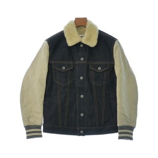 JUNYA WATANABE ブルゾン S インディゴxアイボリーxグレー 【古着】【中古】