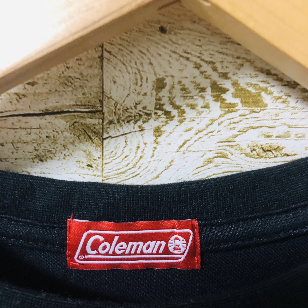 Coleman(コールマン)のColeman コールマン 半袖 ブラック キャンプ アウトドア メンズのトップス(Tシャツ/カットソー(半袖/袖なし))の商品写真