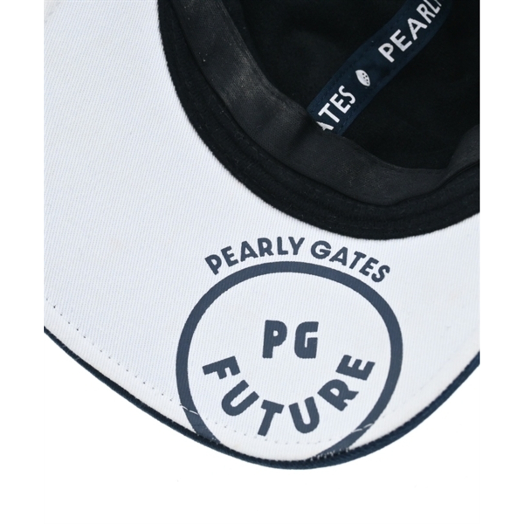 PEARLY GATES(パーリーゲイツ)のPEARLY GATES パーリー　ゲイツ キャップ - 紺 【古着】【中古】 レディースの帽子(キャップ)の商品写真