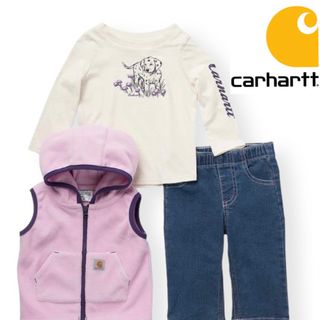 カーハート(carhartt)の【carhartt】24Mサイズ ３点セット☆ (Ｔシャツ)