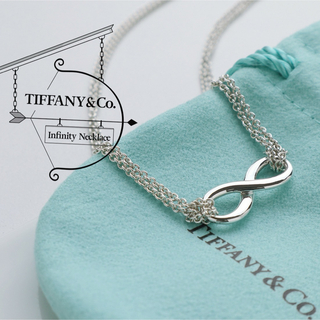 ティファニー(Tiffany & Co.)の極美品 TIFFANY ティファニー インフィニティ S 925 ネックレス(ネックレス)