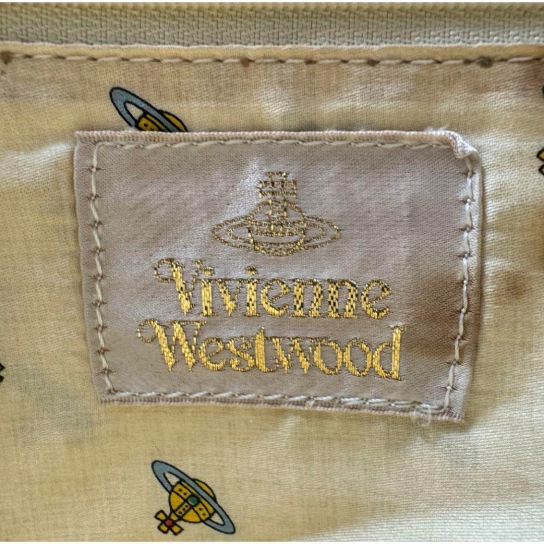 Vivienne Westwood(ヴィヴィアンウエストウッド)の超希少✨ ヴィヴィアンウエストウッド ハンドバッグ オーブ 総柄 レザー 黒 レディースのバッグ(ハンドバッグ)の商品写真