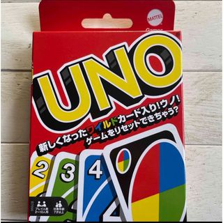 マテル(MATTEL)のUNO  ウノ　カードゲーム　新品(トランプ/UNO)