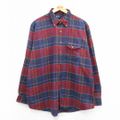 XL★古着 ウールリッチ WOOLRICH 長袖 フランネル シャツ メンズ …