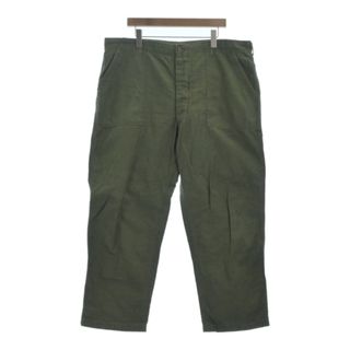 ミリタリー(MILITARY)のMILITARY ミリタリー パンツ（その他） 40(XXL位) カーキ 【古着】【中古】(その他)