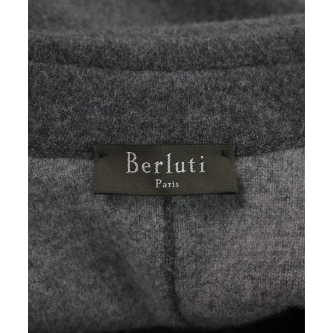 Berluti(ベルルッティ)のBerluti ベルルッティ チェスターコート M グレー 【古着】【中古】 メンズのジャケット/アウター(チェスターコート)の商品写真