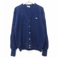 XL★古着 ラコステ LACOSTE IZOD 長袖 ブランド ニット カーデ…