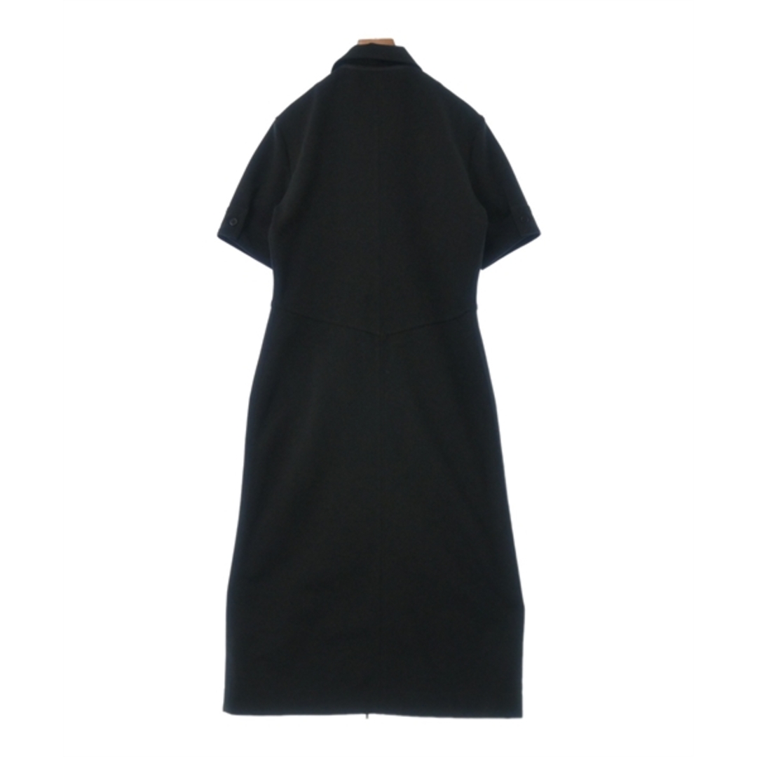 Jil Sander(ジルサンダー)のJIL SANDER ジルサンダー ワンピース 36(S位) 黒 【古着】【中古】 レディースのワンピース(ひざ丈ワンピース)の商品写真