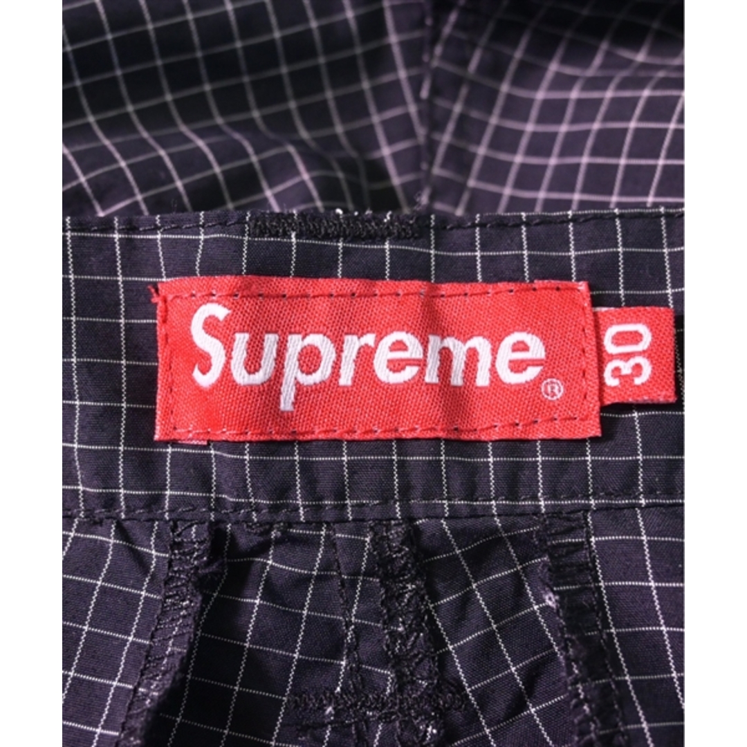 Supreme(シュプリーム)のSupreme シュプリーム パンツ（その他） 30(M位) 黒x白(チェック) 【古着】【中古】 メンズのパンツ(その他)の商品写真