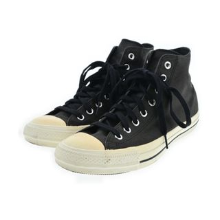 コンバース(CONVERSE)のCONVERSE コンバース スニーカー 27cm 黒系 【古着】【中古】(スニーカー)