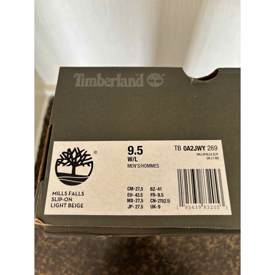 Timberland(ティンバーランド)の新品未使用品 Timberland 27.5cm スリッポン メンズの靴/シューズ(スリッポン/モカシン)の商品写真