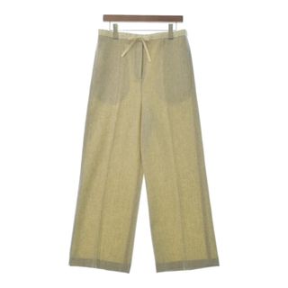 ジルサンダー(Jil Sander)のJIL SANDER ジルサンダー スラックス 36(XS位) ベージュ系 【古着】【中古】(その他)