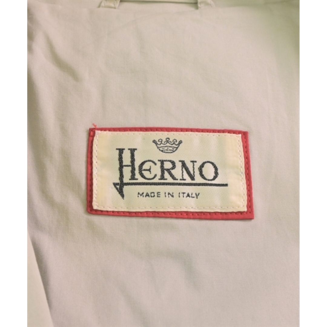 HERNO(ヘルノ)のHERNO ヘルノ トレンチコート 42(M位) ベージュ 【古着】【中古】 レディースのジャケット/アウター(トレンチコート)の商品写真
