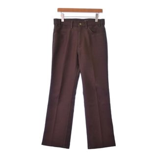 Levi's - LEVI'S リーバイス スラックス 33(L位) 茶 【古着】【中古】