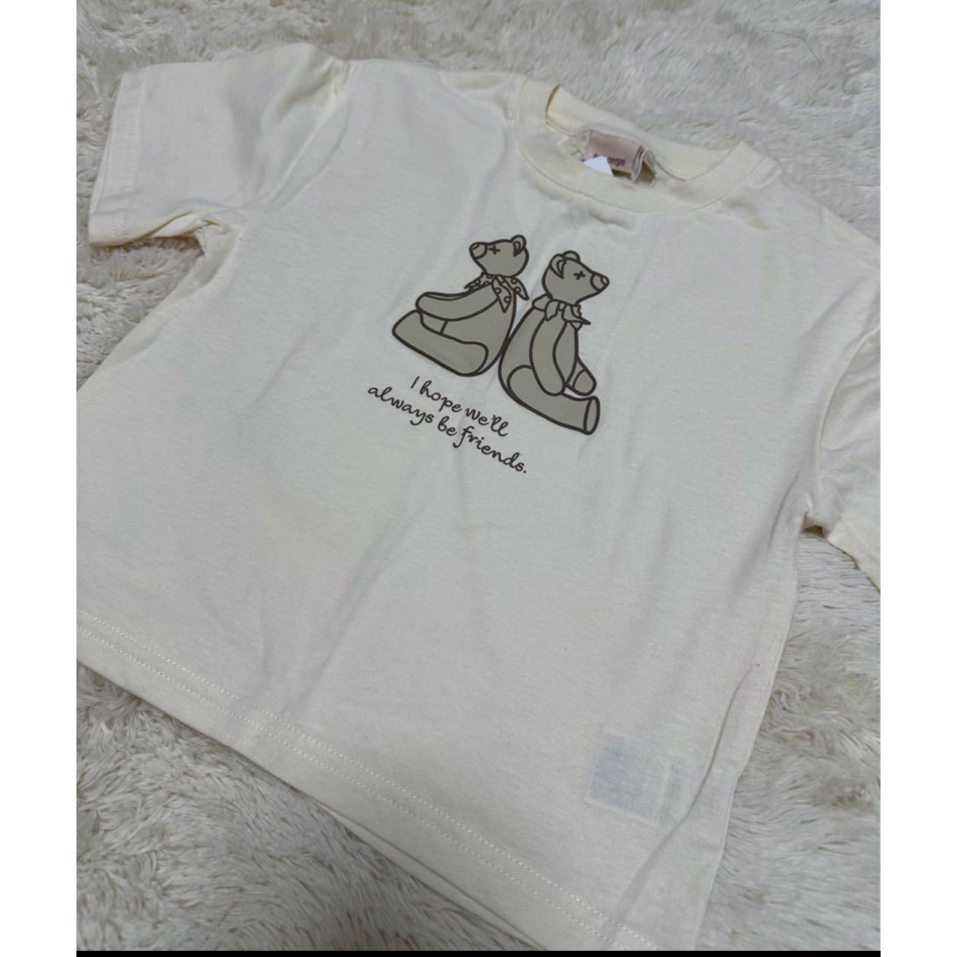 しまむら(シマムラ)のTシャツ キッズ/ベビー/マタニティのキッズ服女の子用(90cm~)(Tシャツ/カットソー)の商品写真