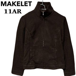 メイクレット(MAKELET)のMAKELET メイクレット ブルゾンジャケット ウール ゆるだぼ L(ブルゾン)