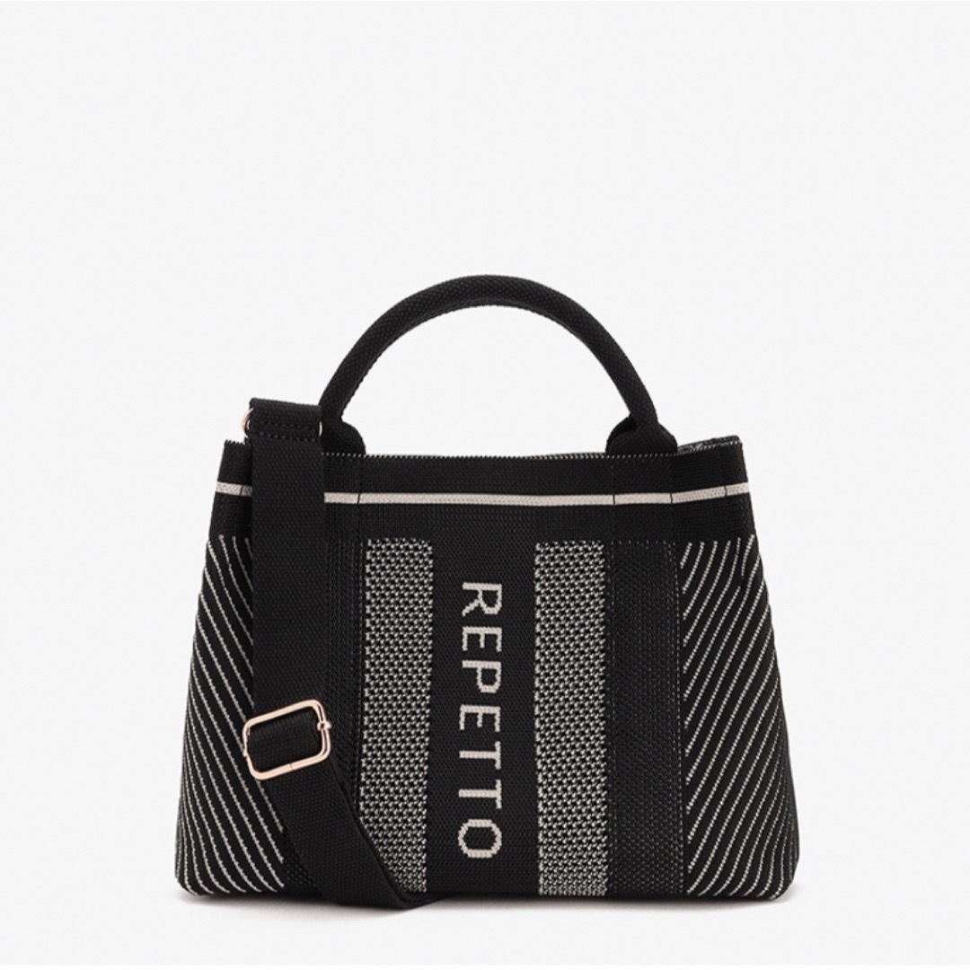 repetto(レペット)のREPPET Polyester Noir /Petale  レディースのバッグ(トートバッグ)の商品写真